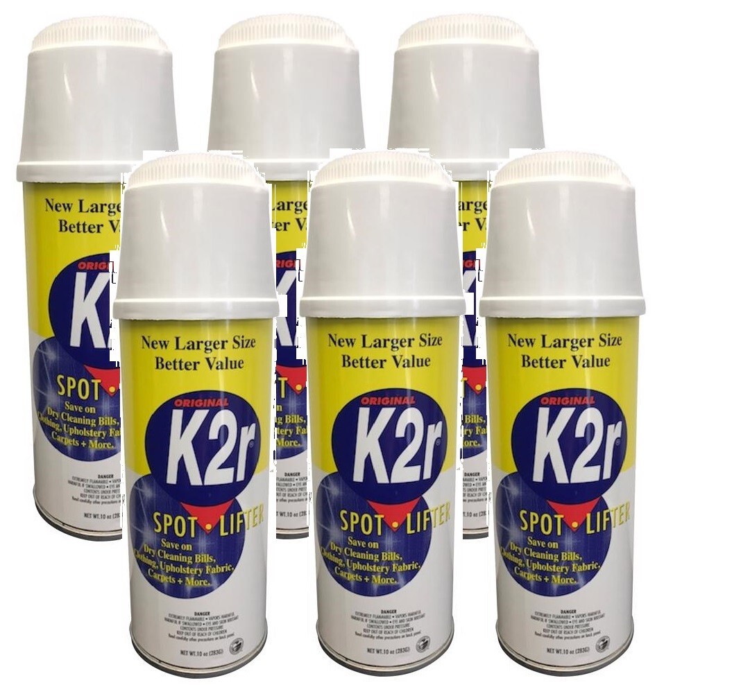6 ~ K2R SPOT LIFTER Stain Spot Remover Carpet Clothes Upholstery Cleaner 10oz