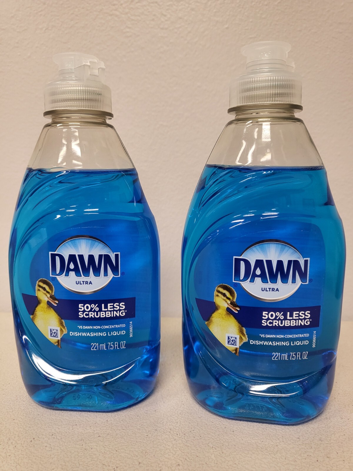 Dawn Ultra Original Scent Dishwashing Liquid, 221 mL/ 7.5 Fl Oz, Lot of 2