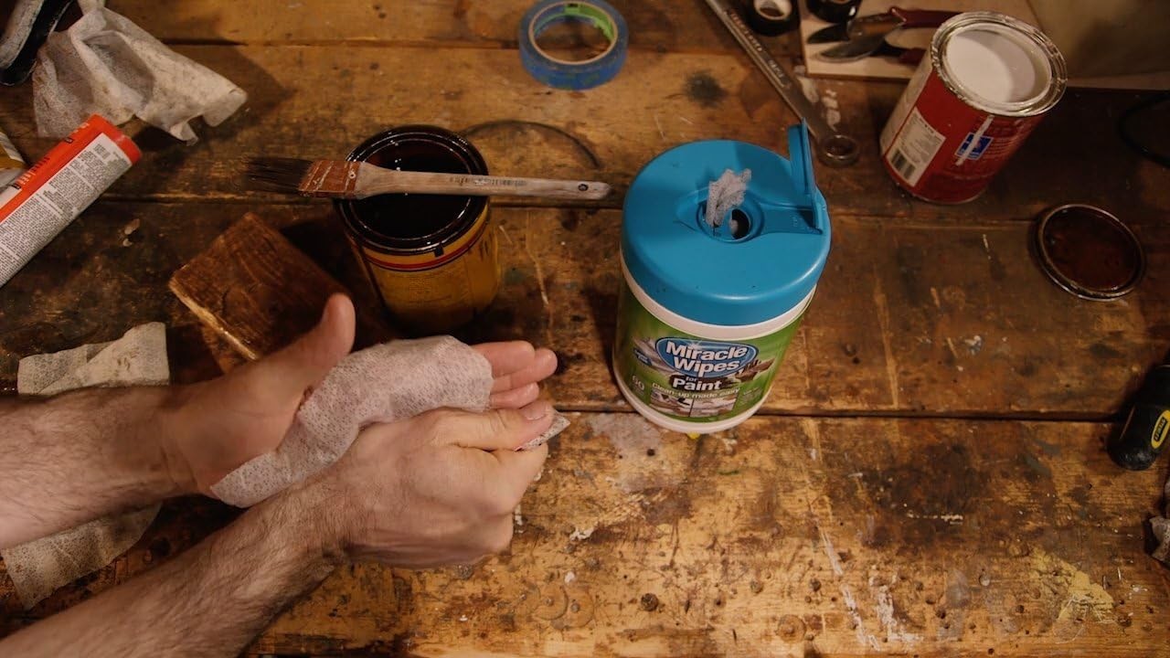 Multi Surface Cleaning Wipes 30 Count Easy Cleanup for Paint and Epoxy