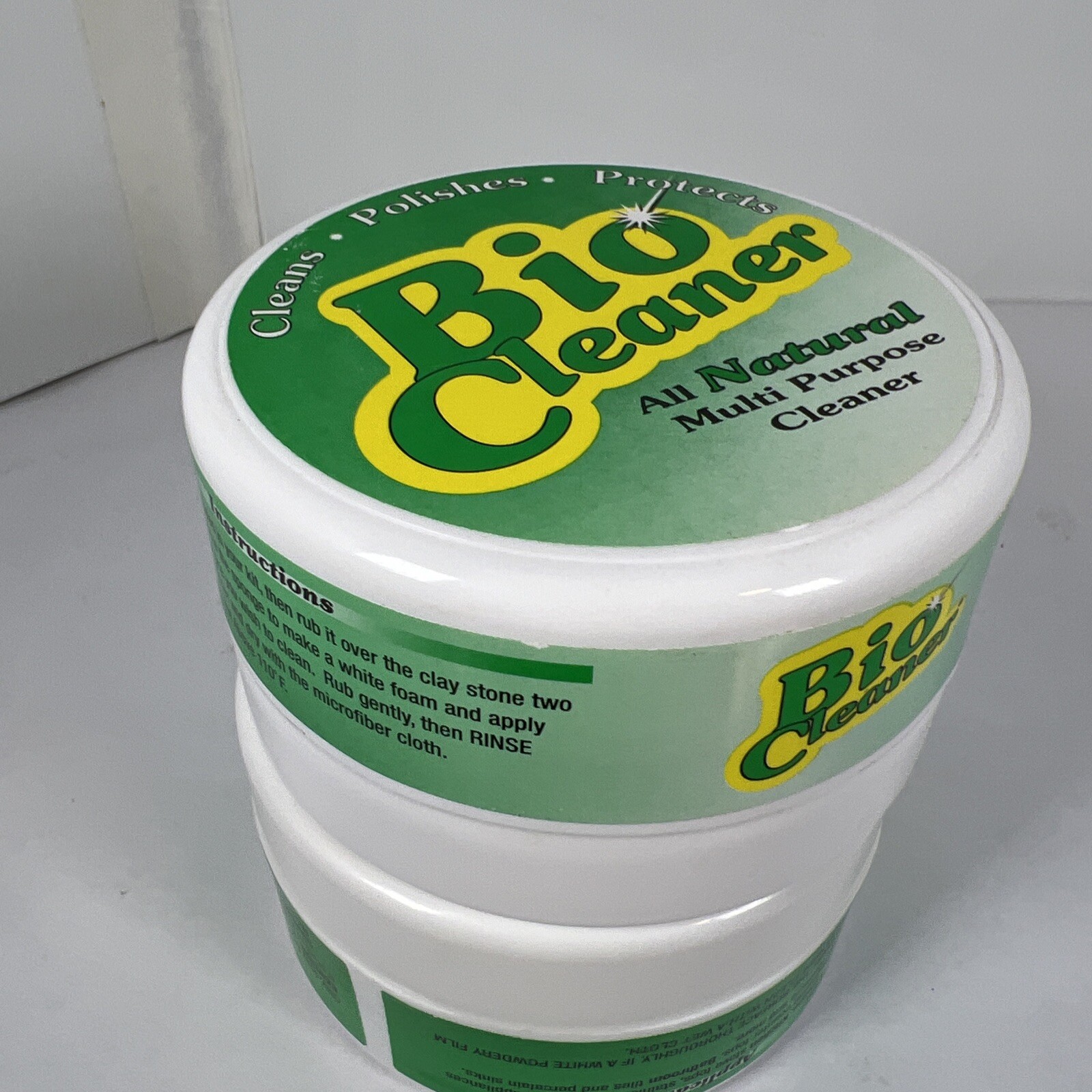 (2) Bio Cleaner All Natural Multi-Purpose Cleaner 10.5 oz w/ Sponge