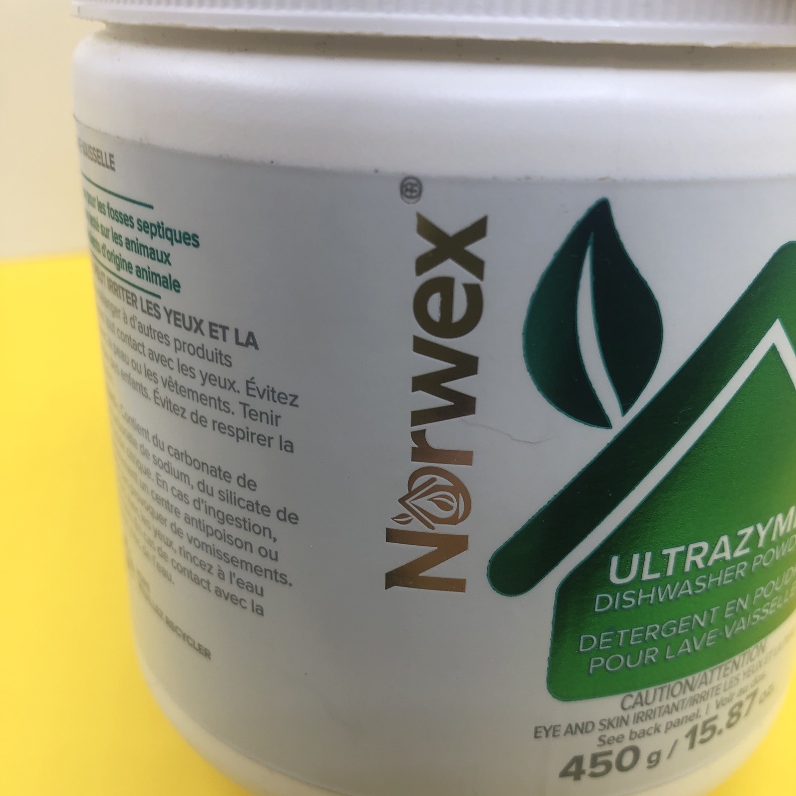 NEW Norwex, UltraZyme Dishwasher Powder 450g/15.87oz
