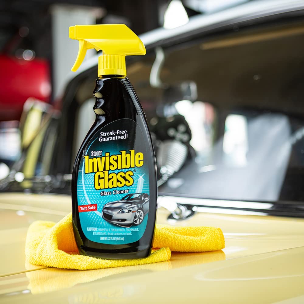 Windshield Glass Treatment Kit: Anti-Fog, Rain Repellent, Cleaner & Cloths