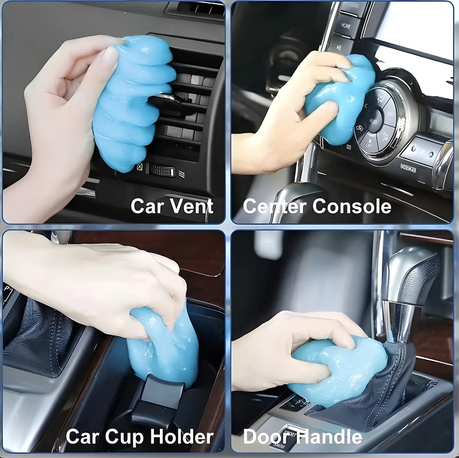 Car Interior Cleaning Gel Dust and Dirt Remover for Auto Vents and Keyboards 160