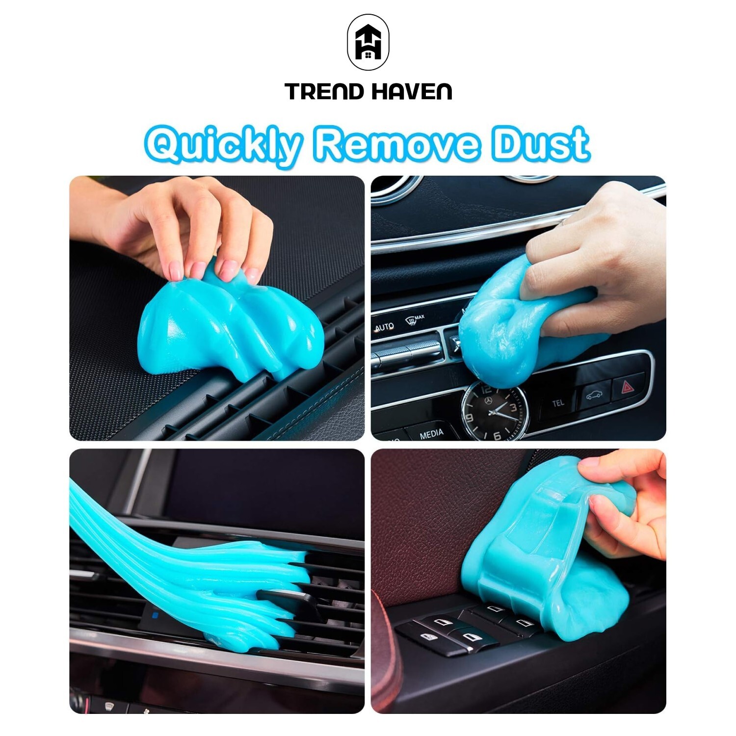 Cleaning Gel for Car Detailing, Vent Car Cleaning Product Putty Gel Keyboard Gel