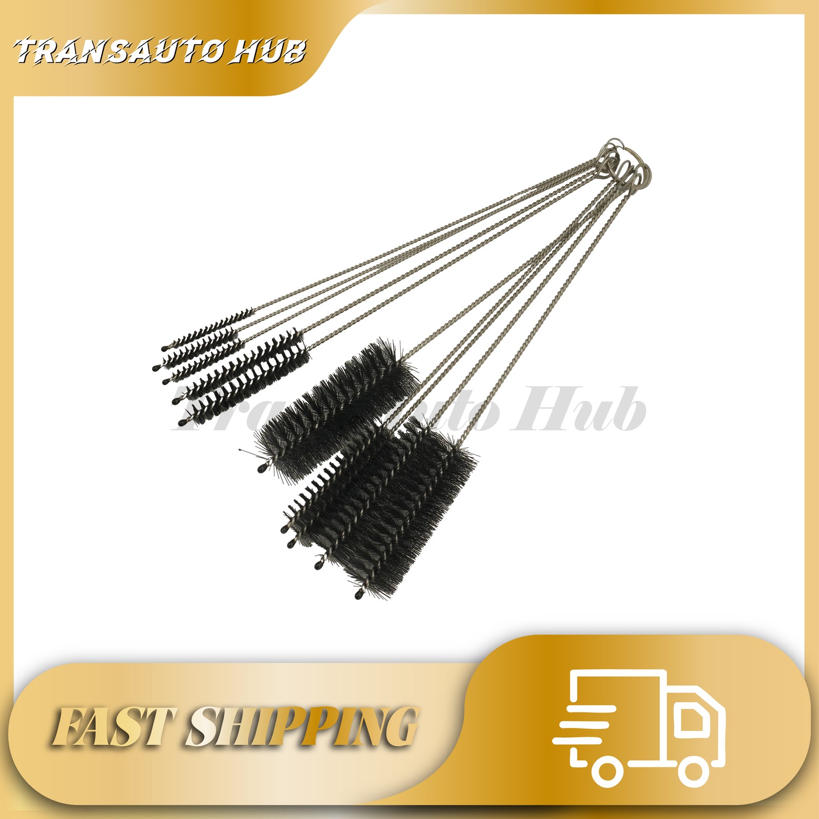 10PCS Set Nylon Small LongCleaning Straw Brush Cleaner Bottle Tube Pipe US