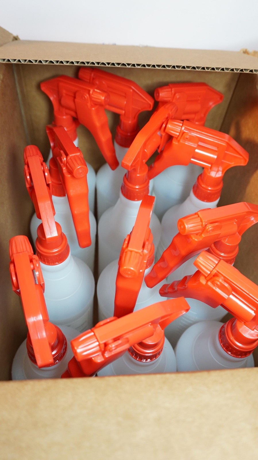 -=12 PACK=-NAPA PRO 32 oz SPRAY BOTTLE |STREAM/MIST ADJUSTABLE NOZZLE |DURABLE