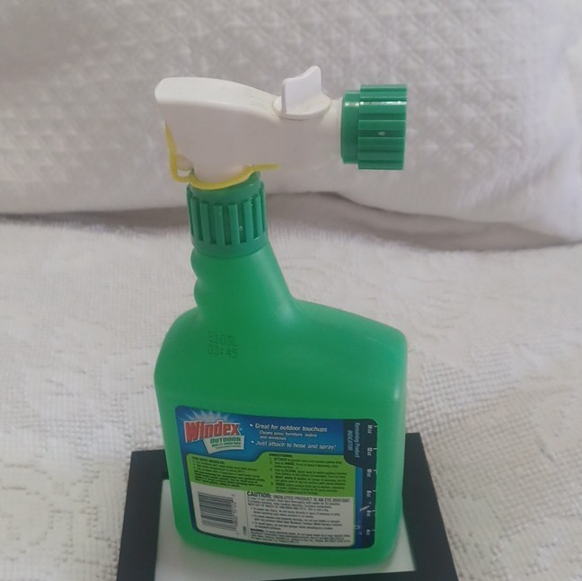 Windex Outdoor Multi-Surface Cleaner Concentrate 32 fl oz Attach to Hose Spray