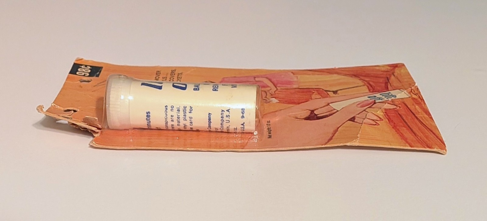 Vintage Lift Off Ball Pen Remover Stick .5 oz NEW IN PACKAGE Eversharp Pen Co.
