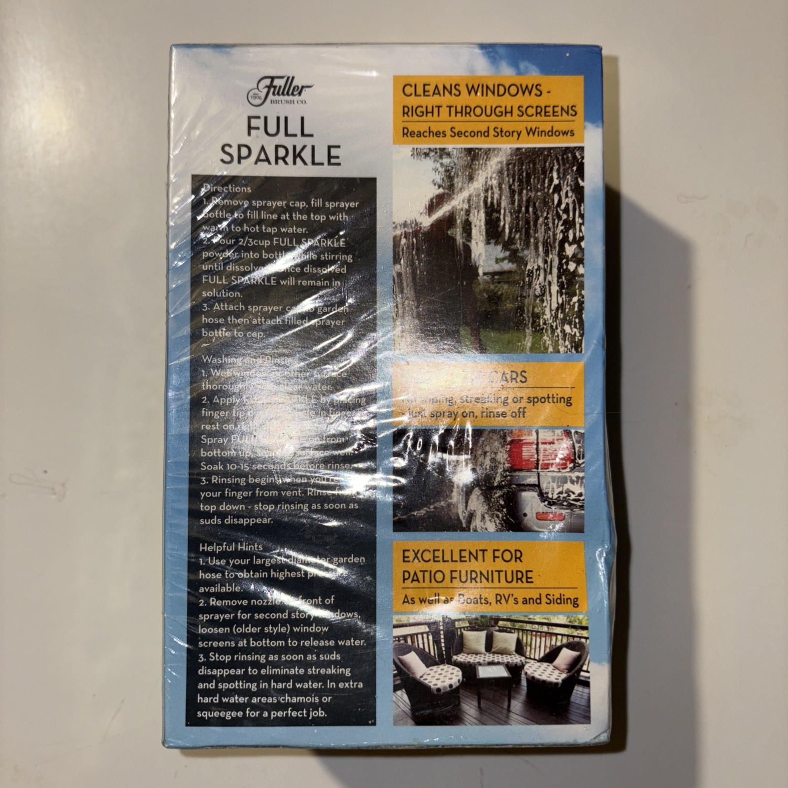 2 x 16oz Box Fuller Sparkle Refill Window All Purpose Cleaner Sealed Fast Ship