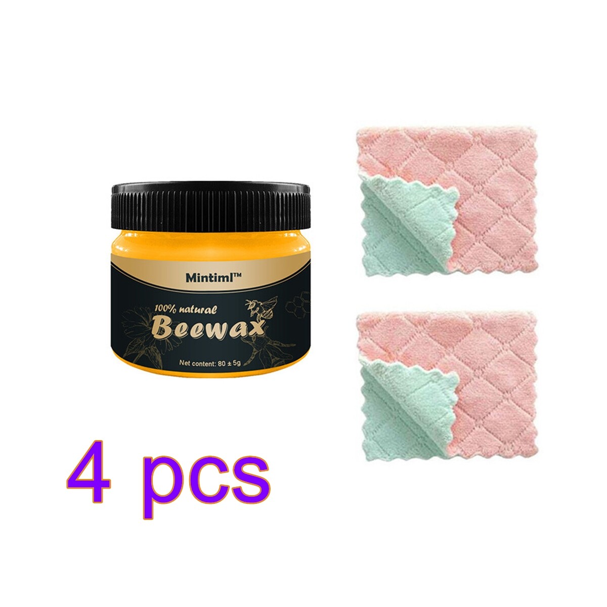 Beeswax Furniture Polish Wood Seasoning Beewax Natural Wood Wax Traditional