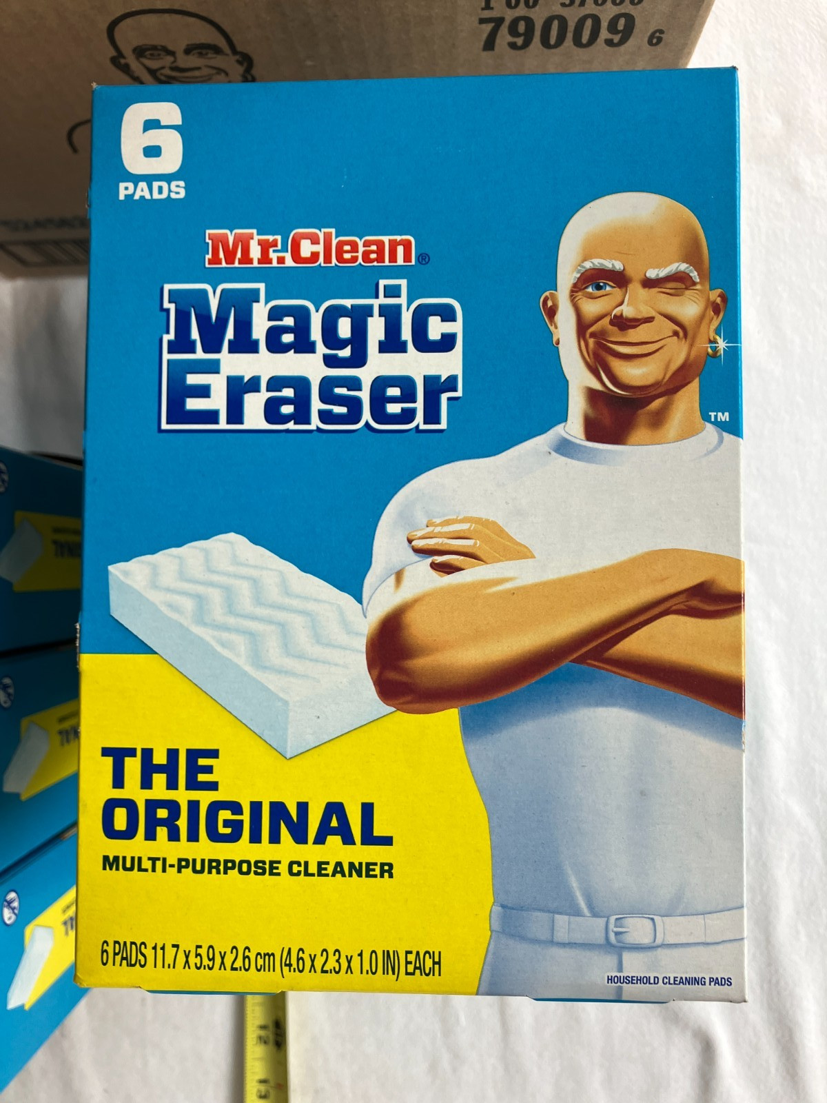 Mr. Clean Magic Eraser Original Multi-Purpose Cleaner, 36/Case, 4.6 x 2.3 x 1″