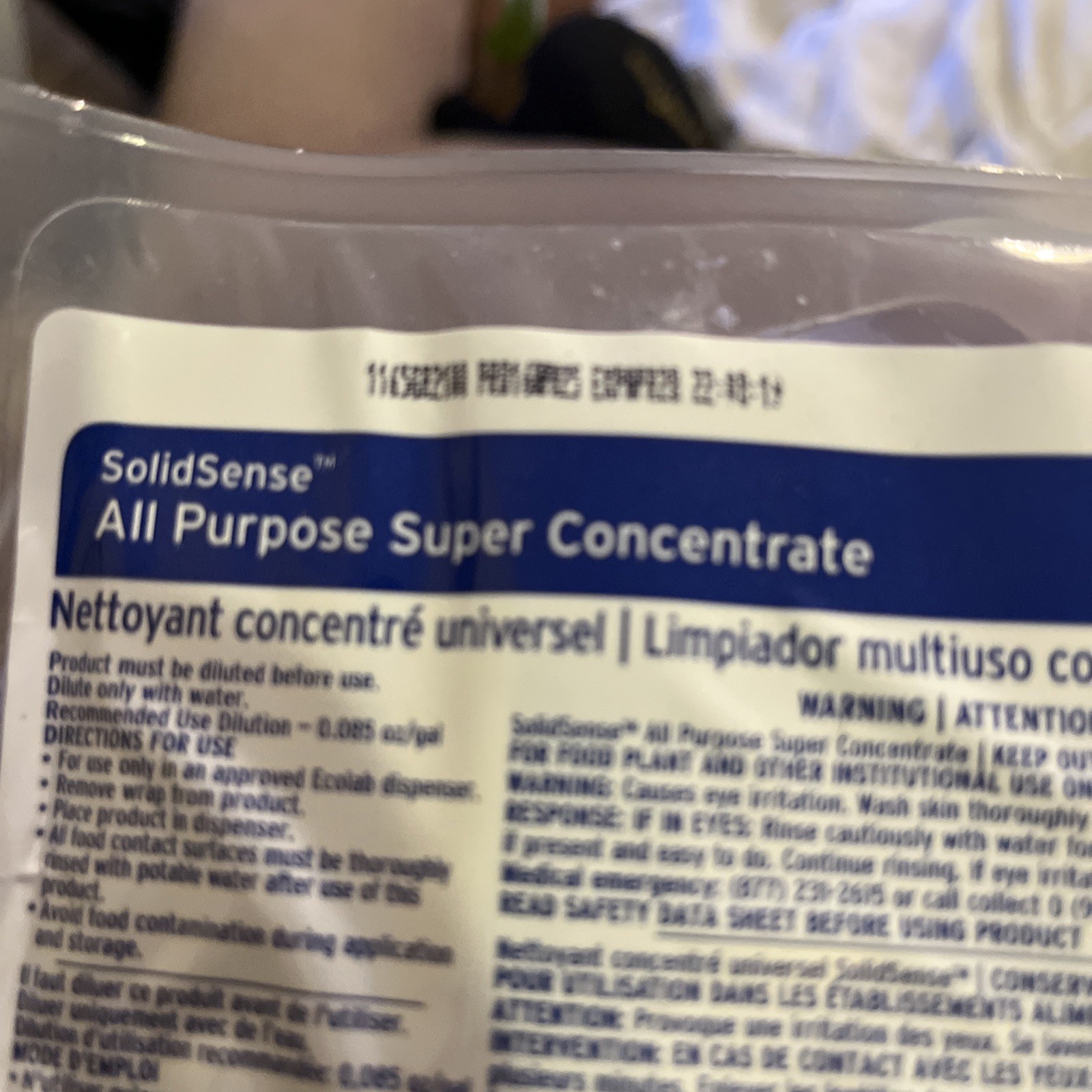 KAY Solid Sense All Purpose Super Concentrate 2.31Lb (161-E2) 8 Packs