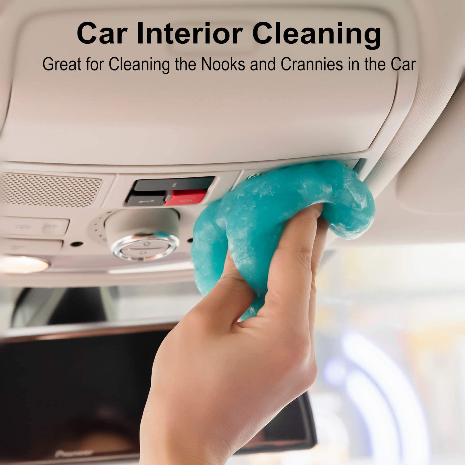 TICARVE Cleaning Gel for Car Detailing Tools Keyboard Cleaner Automotive Dust Ai