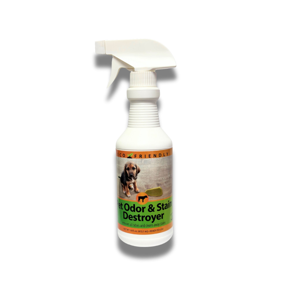 Enzyme Cleaner for Pet Stains & Odors | Urine & Stain Destroyer Spray | 16 oz &