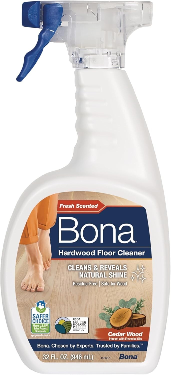 Hardwood Floor Cleaner Spray – 32 fl oz – Cedar Wood Scent