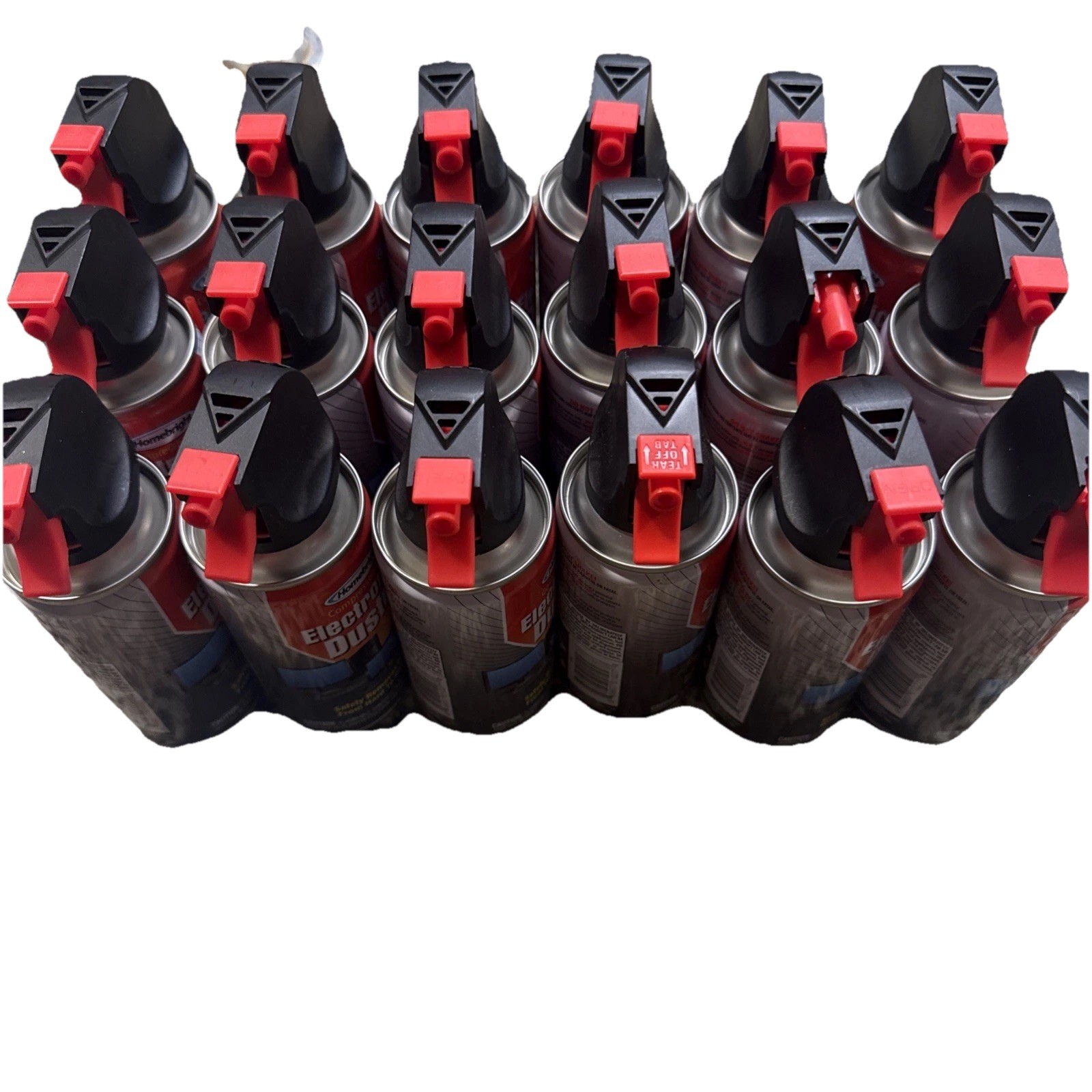 18Air Duster Cans Spray Electronics 2 oz Computer Keyboard Particle Remover Comp