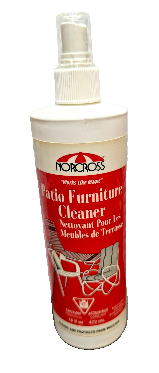 Norcross 16oz Patio Furniture Cleaner: Vinyl, Auto, Umbrellas, Resin, Fiberglass