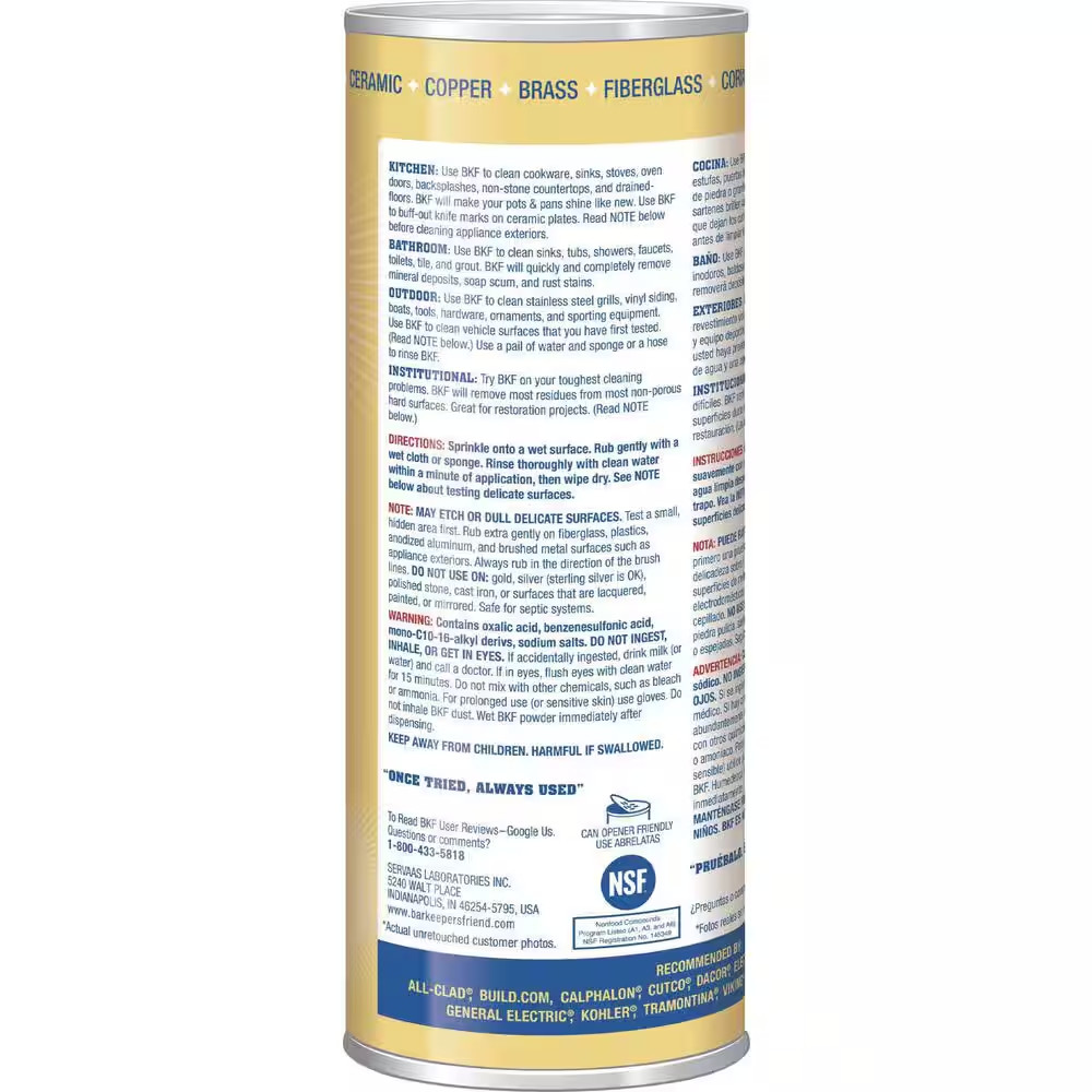 Bar Keepers Friend 21 oz. All-Purpose Cleaner and Polish (4-Pack)