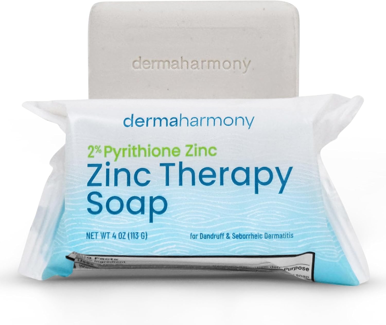 2% Pyrithione Zinc (ZnP) Bar Soap 4 oz – Crafted for Those with Skin Conditions