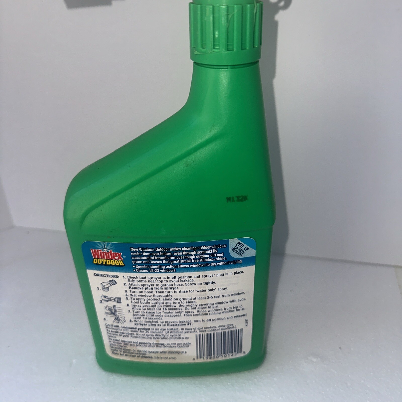 Windex Outdoor Window, Glass Cleaner Concentrate 32 Oz Discontinued NEW NOS O-1