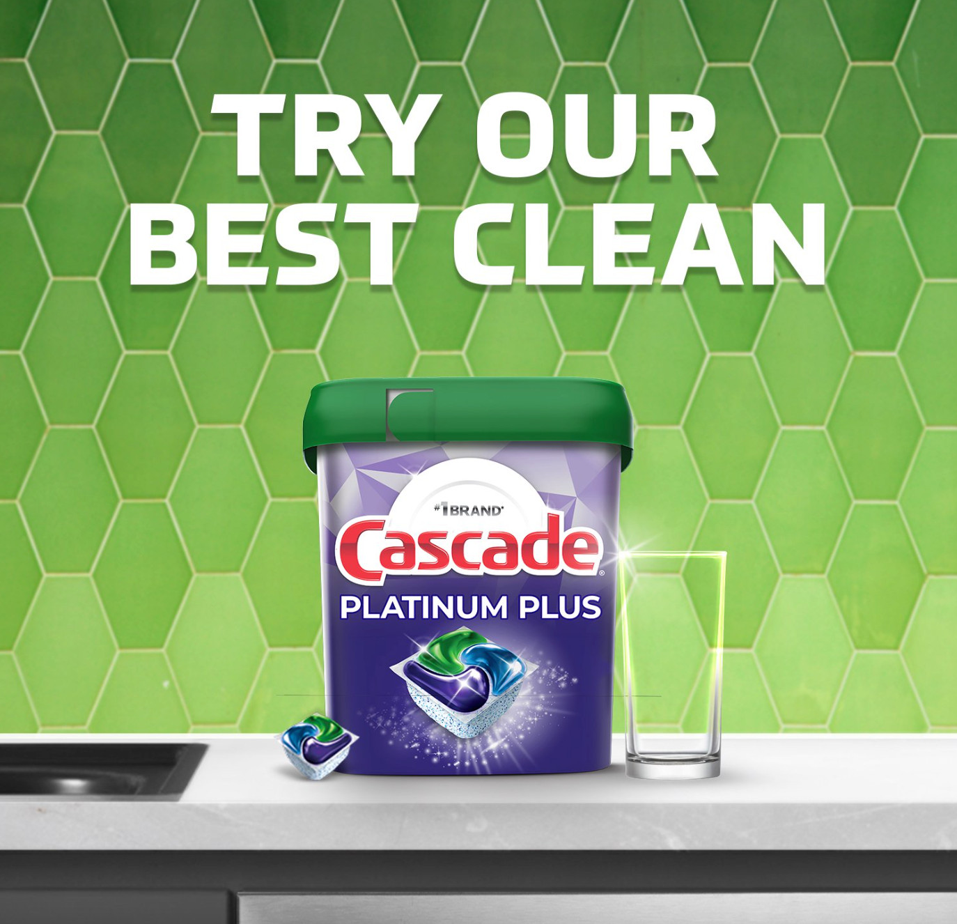 Cascade Complete Gel Dishwasher Detergent Fresh Scent 120 fl oz New Bottle