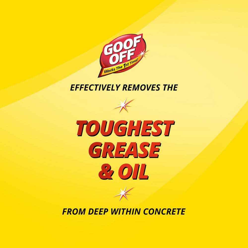 32 Oz Concrete Cleaner & Oil Stain Remover Driveway Garage Degreaser Solution