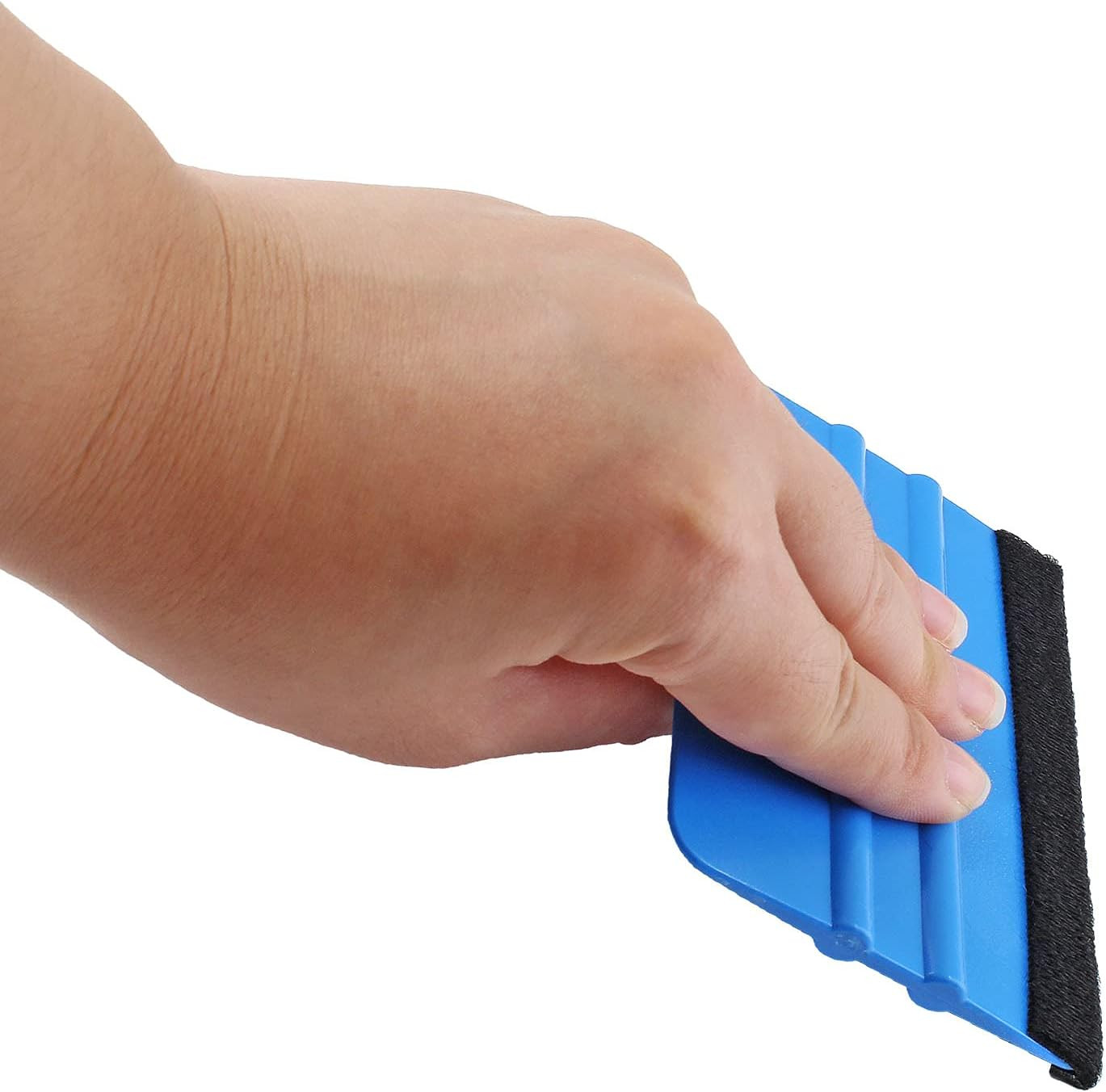 Zorfeter 10 Pcs 4 Inch Felt Edge Squeegee, Car Vinyl Scraper Decal Applicator To
