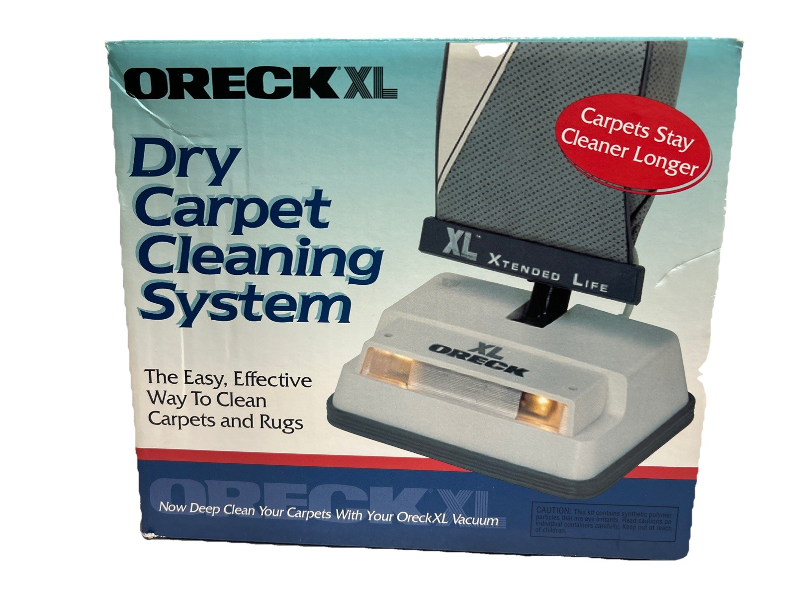 Oreck XL Dry Carpet Cleaning System Deep Clean Product Spray for Carpets & Rugs