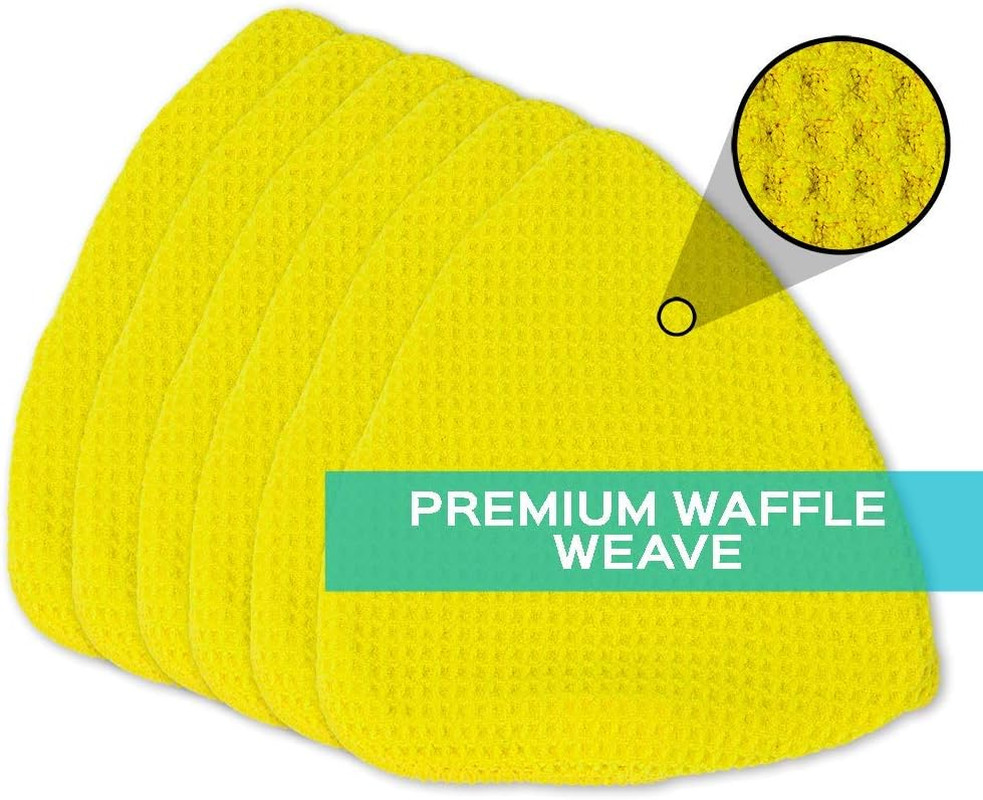 95180 Original Reach and Clean Tool Replacement Quick Change Waffle Weave Microf
