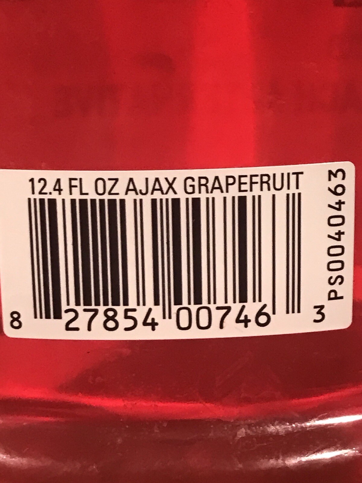Ajax Ultra Grapefruit Dish Washing Detergent Liquid Soap 12.4oz 4 Pack NEW