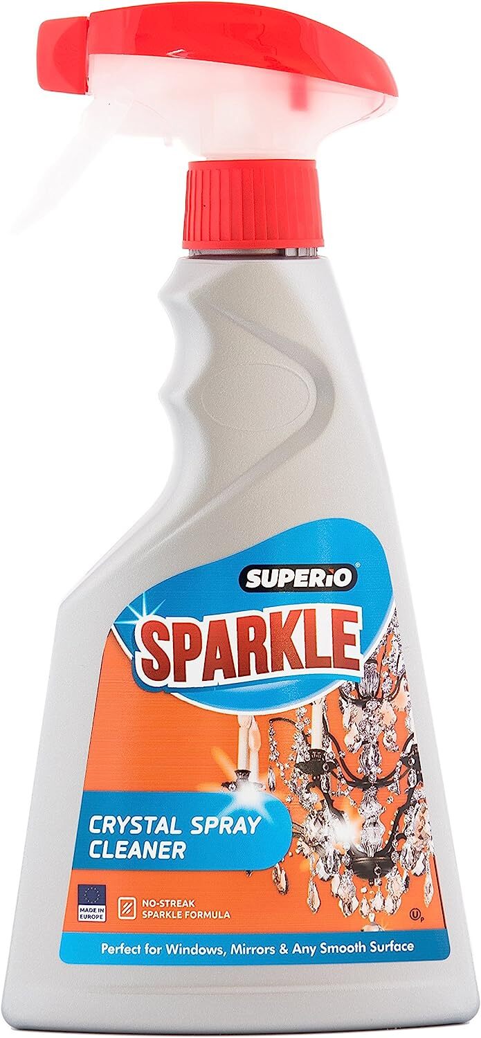 Superio Brand Crystal Chandelier Cleaner Spray 17 Oz.- 500 Ml