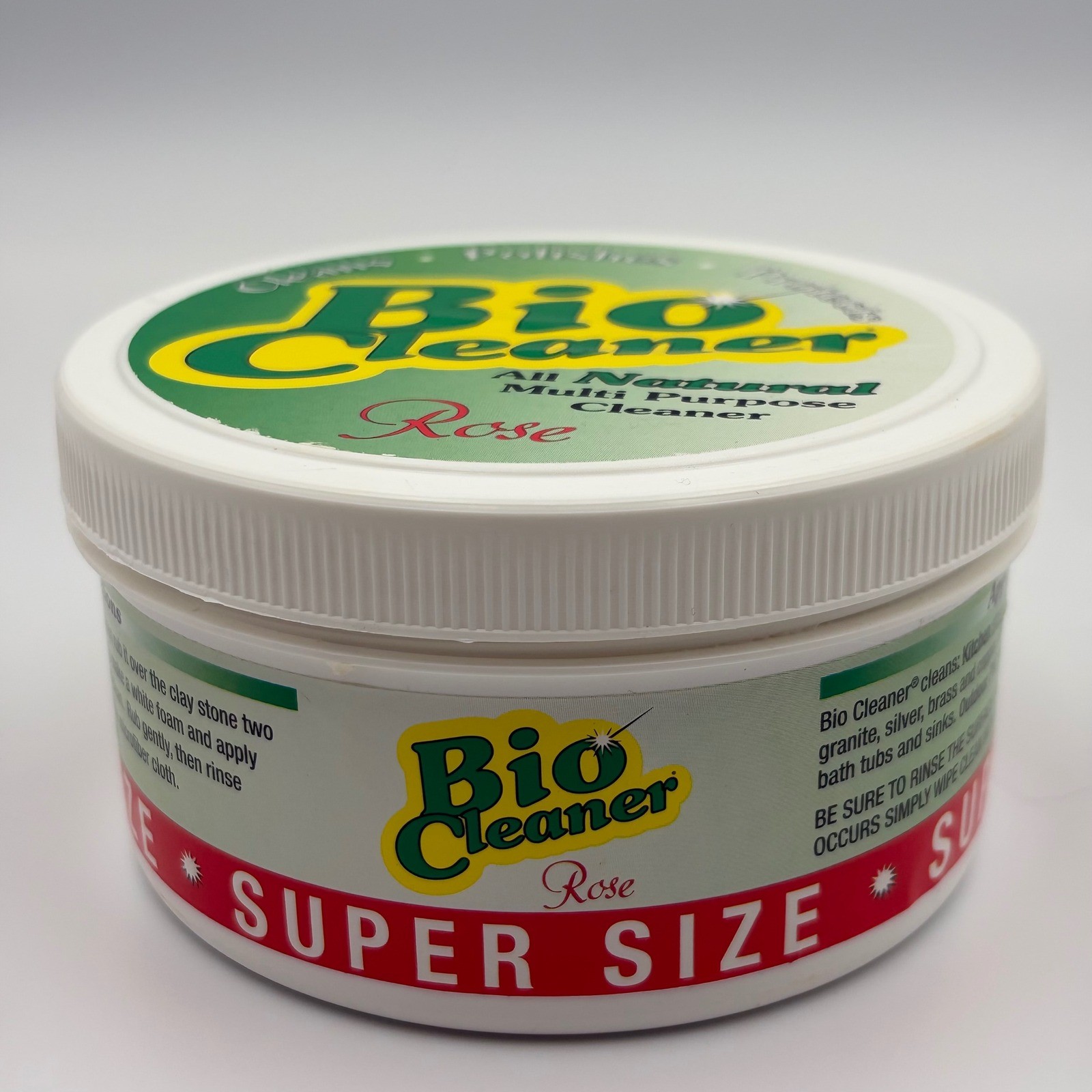 Bio Cleaner Rose All Natural Multi Purpose Cleaner Super Size 17.5oz France HTF