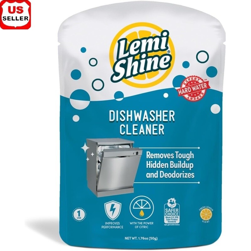 Natural Dishwasher Cleaner Citric Acid Lemon Scent Biobased Powder Deodorizer US