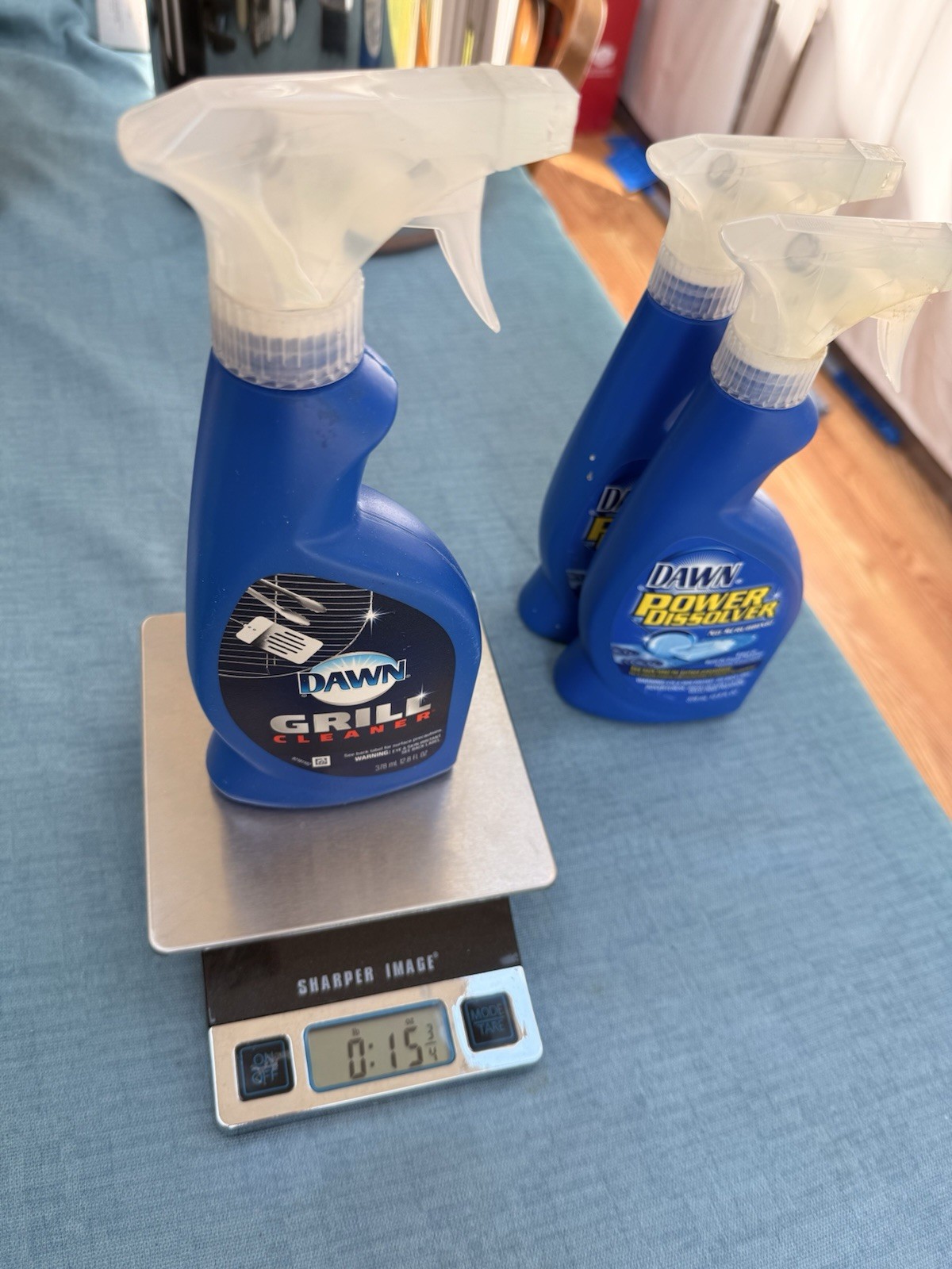 Dawn Grill Cleaner spray 12.8 oz bottle BBQ Power Dissolver QTY 3