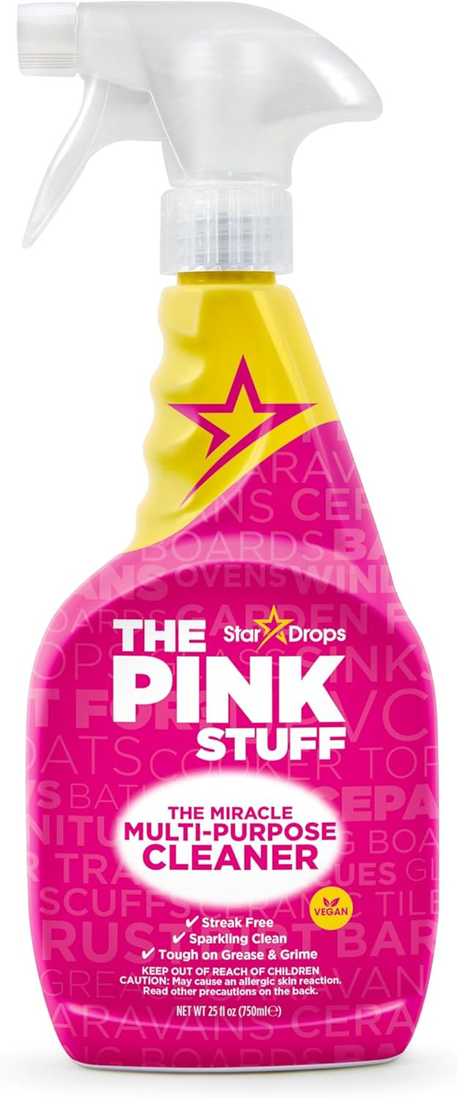 – the Pink Stuff – the Miracle Multi-Purpose Cleaner Spray- 25.36 Fl Oz