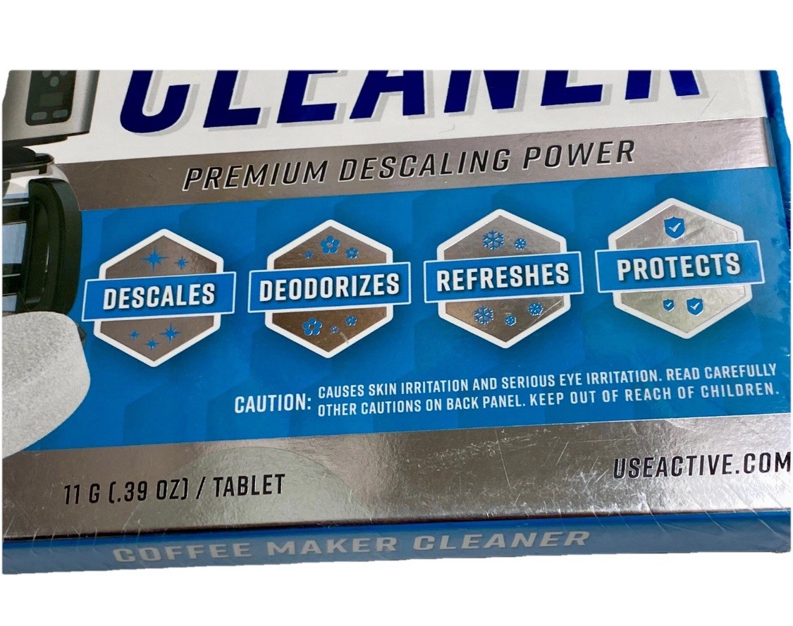 Appliance Cleaning Bundle: ACTIVE Washing Machine & Coffee Maker Cleaner Tablets