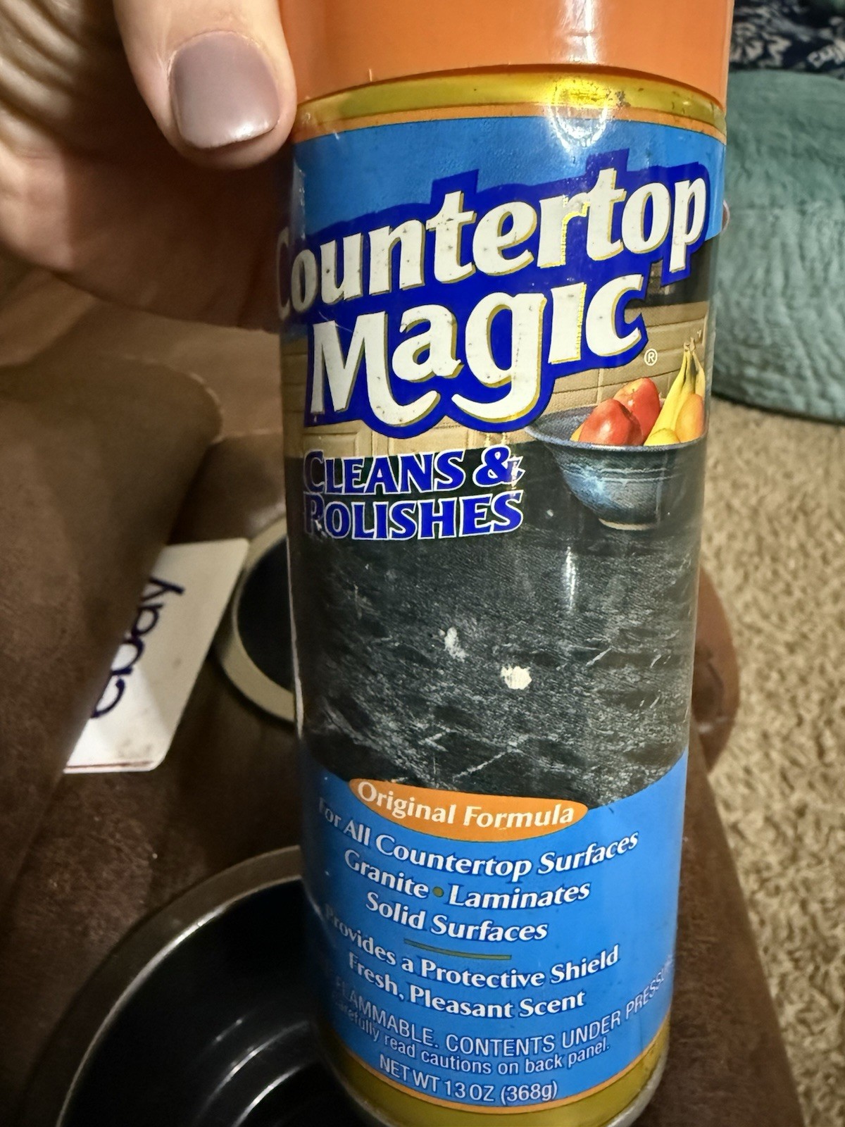Vintage Countertop Magic 13oz Aerosol Spray for Formica & Laminate – Almost Full