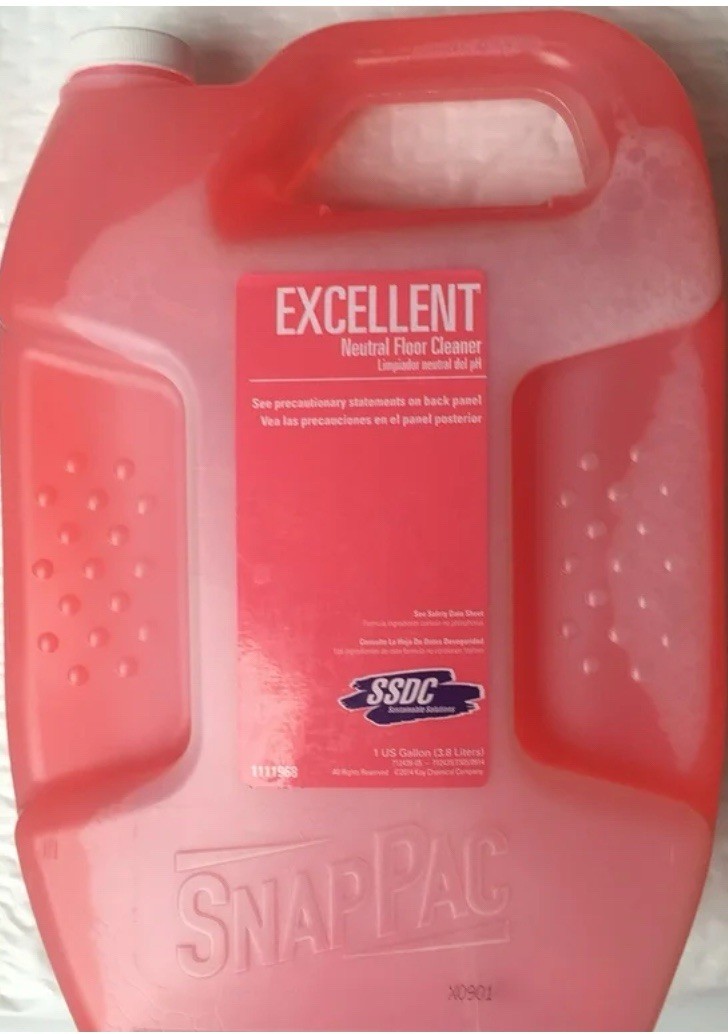 1111968-EXCELLENT Neutral Floor Cleaner, 3.8 liters (2 US Gallon) (REC5A)