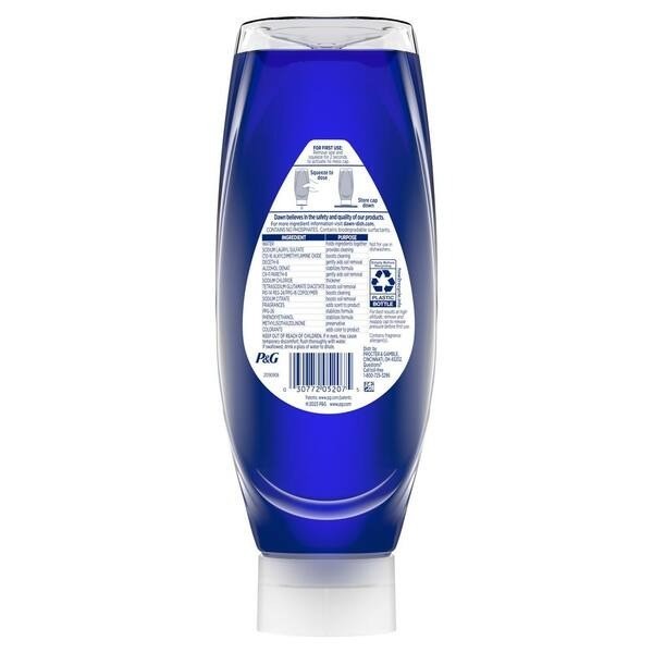 Dawn Platinum Ez-Squeeze 24.3 oz. Fresh Rain Scent Dish Soap no flip, no mess
