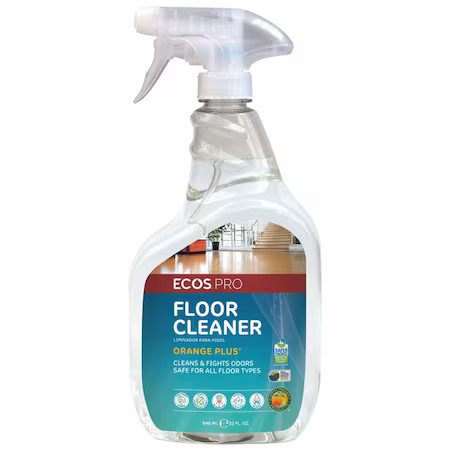 Ecos Pro Pl9295/06 Floor Cleaner,Orange,Liquid,Pk6