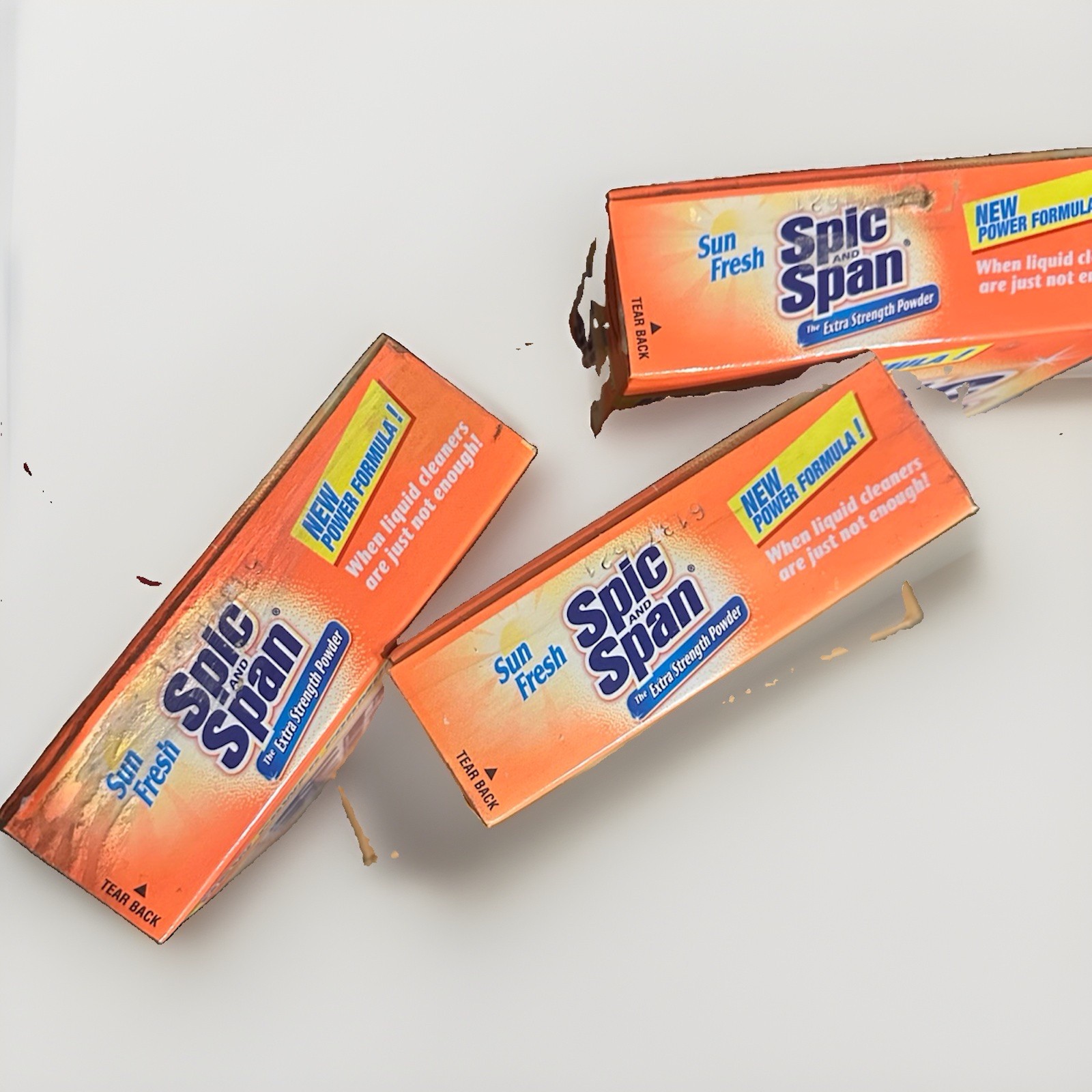 Lot of 3 Spic and Span Extra Strength Powder Sun Fresh 27 oz – Check Box Damage