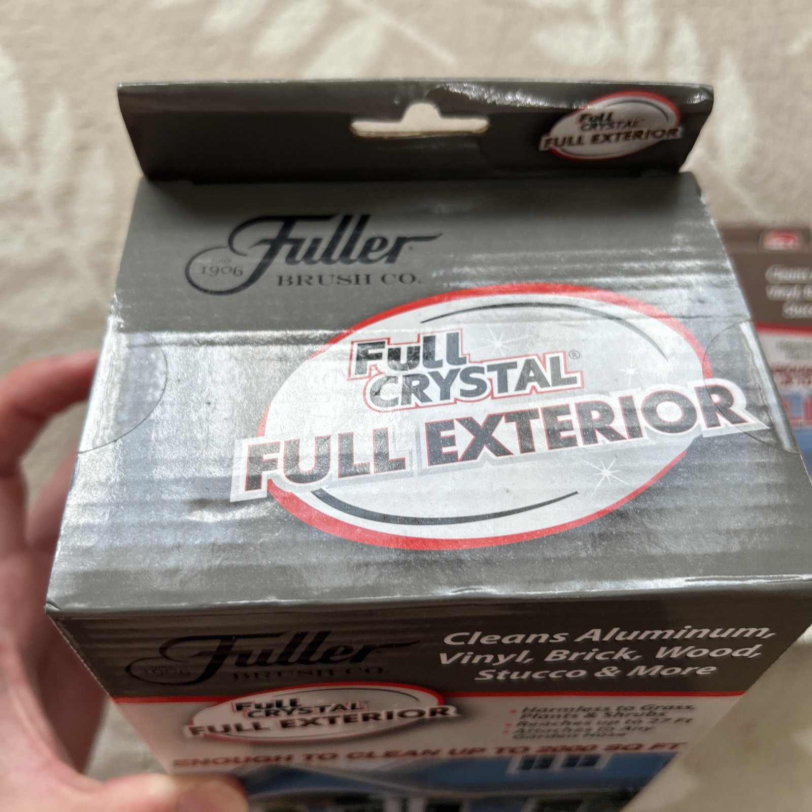 Fuller Brush Full Crystal Full Exterior Sprayer, With 2 Exterior Refills