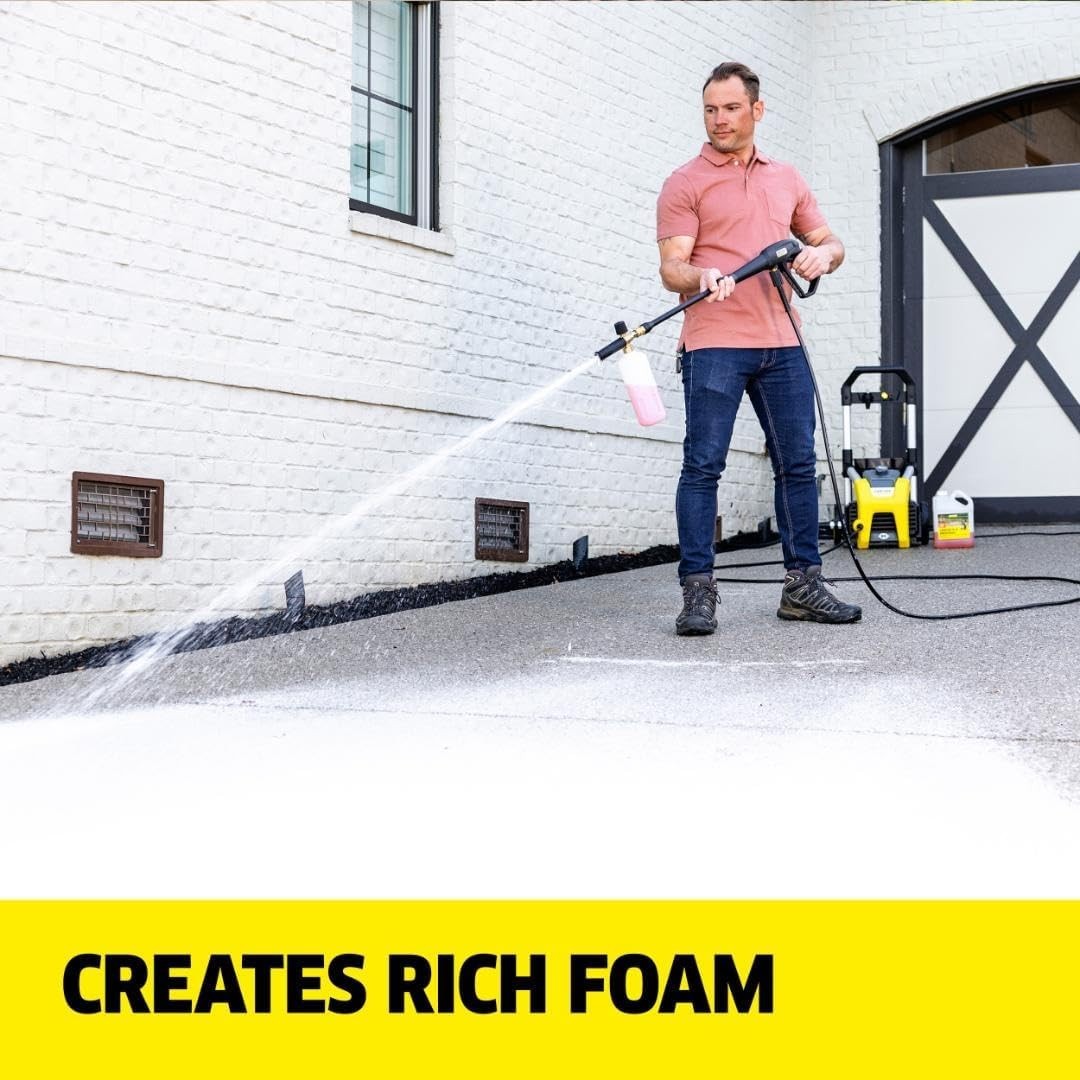 Highly Concentrated Pressure Washer Cleaner for Concrete & Stone Surfaces