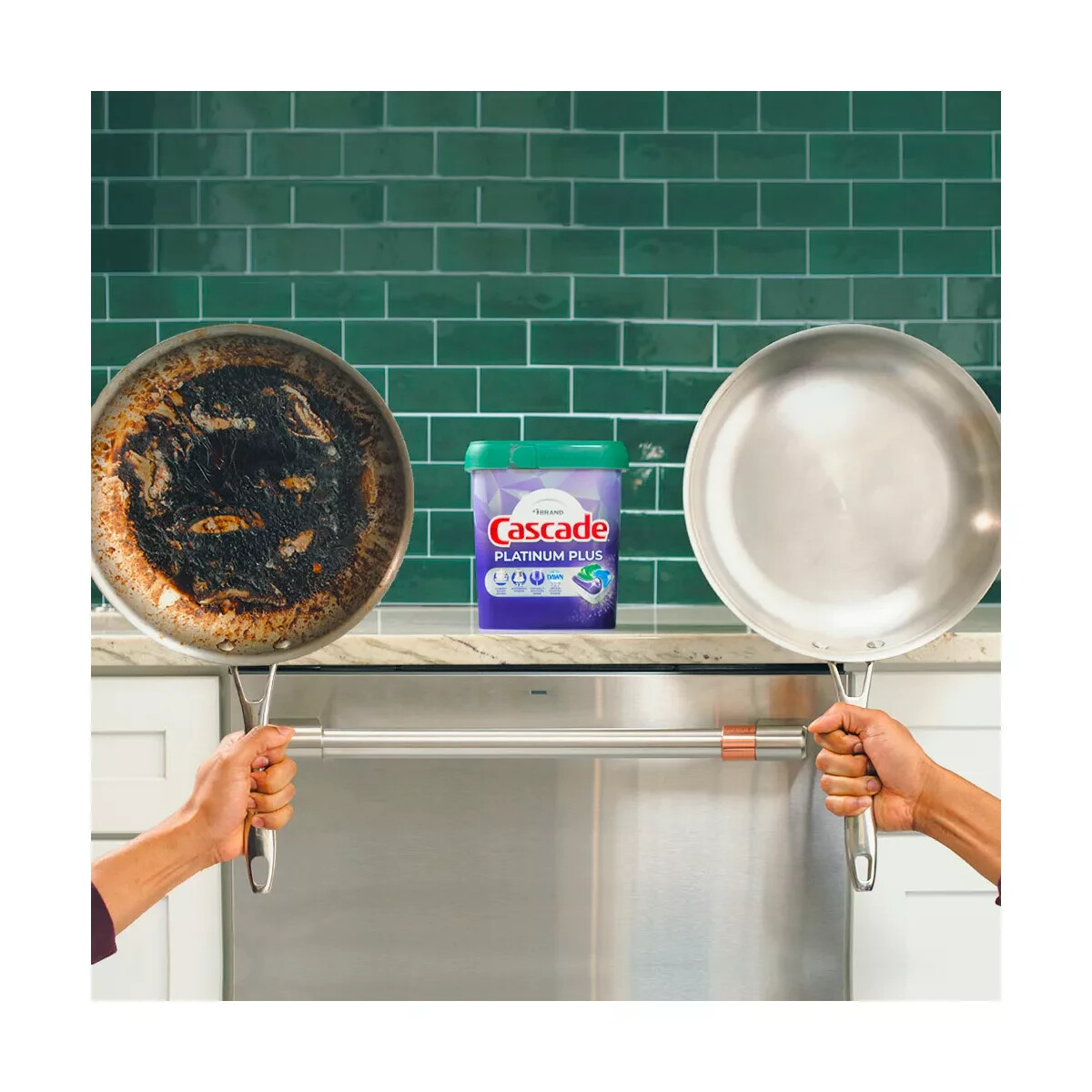 Cascade Fresh Platinum Plus Action Pacs Dishwasher Detergents 28pacs