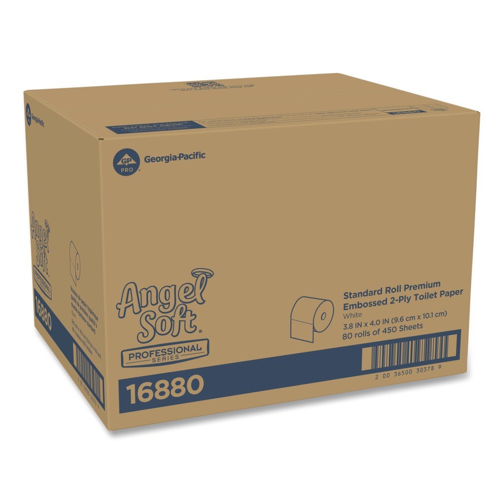 Georgia Pacific Professional 16880 2-Ply Angel Soft Tissue (80 Rolls/Carton) New