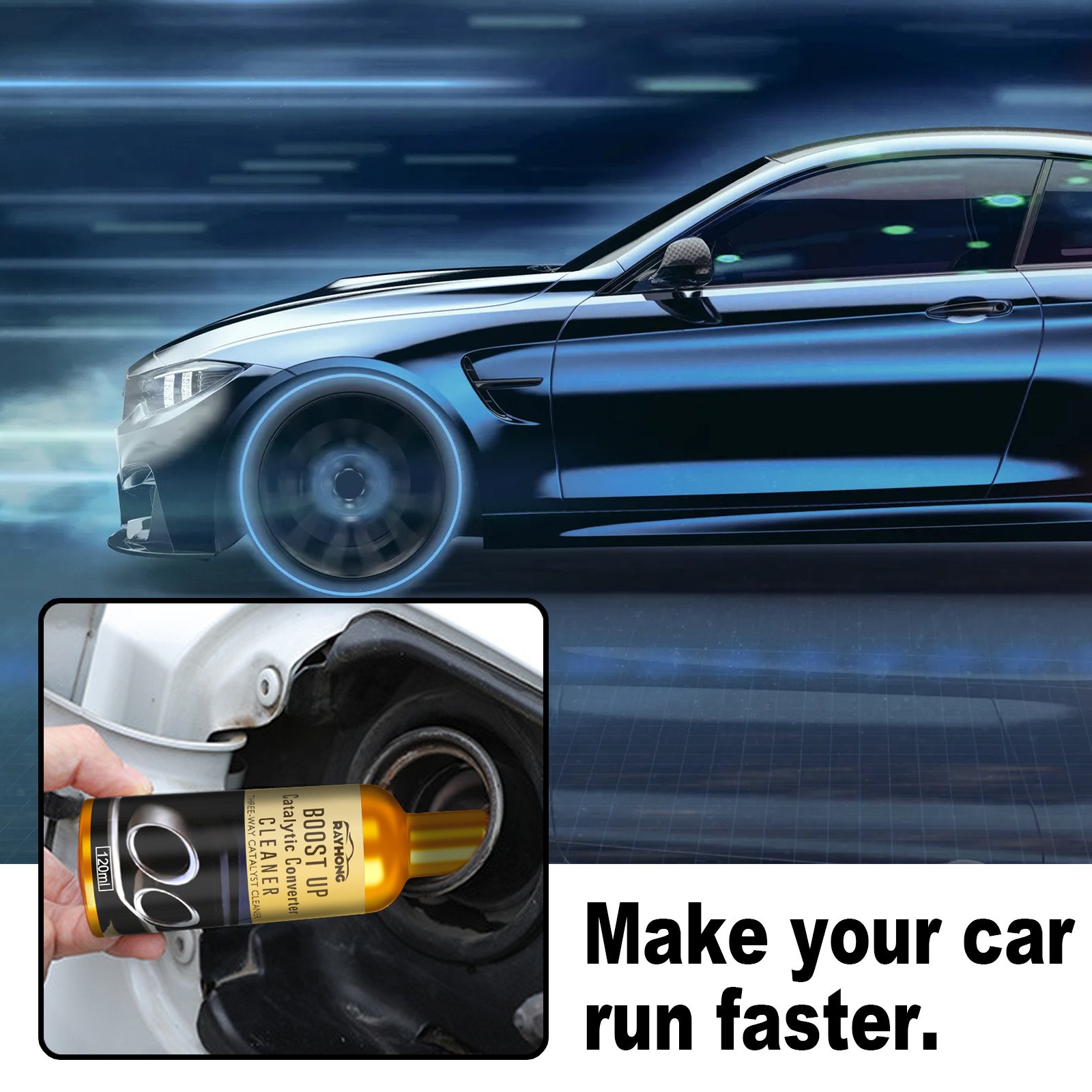Car Cleaning Agent Free Exhaust Catalytic Removal Of Carbon Deposits Inside The