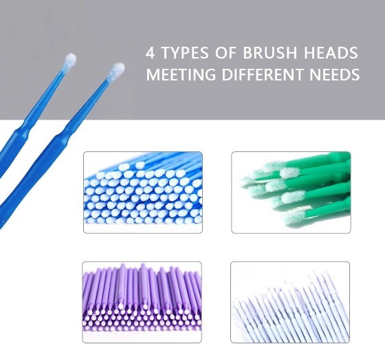 Touch Up Paint Brushes for Automotive Paint Chip Repair, 400 Pcs Repair Paint Br
