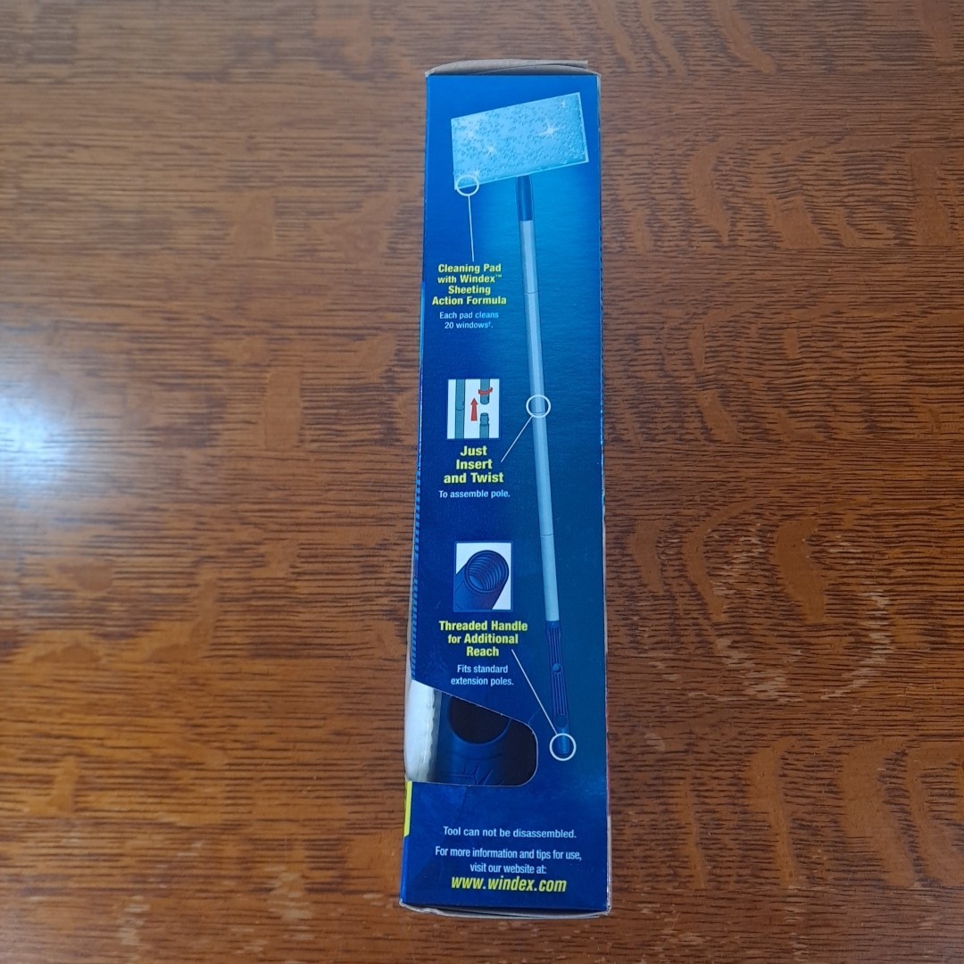Windex Outdoor All-In-One Glass & Window Cleaning Tool Starter Kit NEW & SEALED