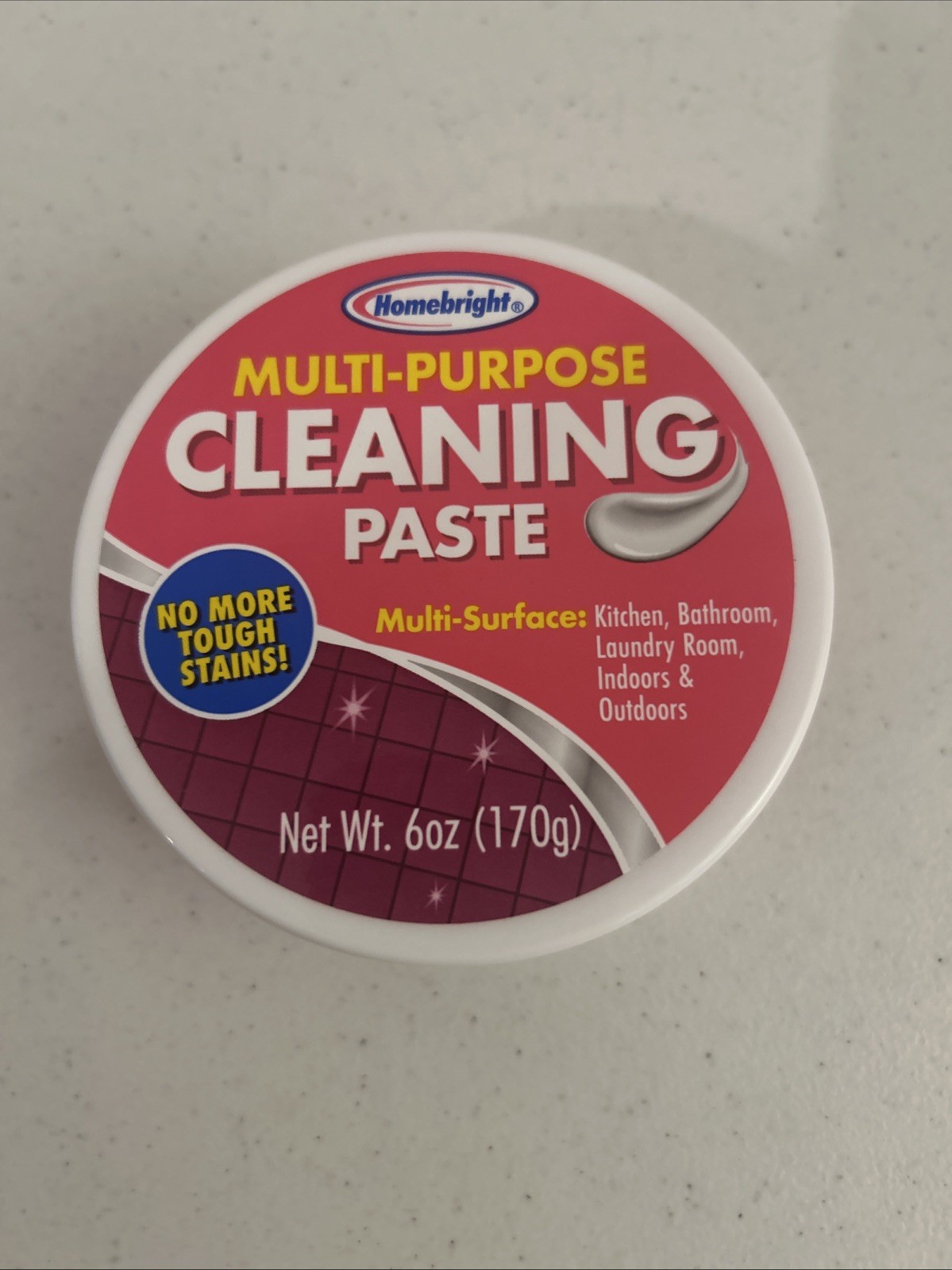 “Multi-purpose Cleaning Paste” 6 Oz For Kitchen Bathroom Laundry Room.