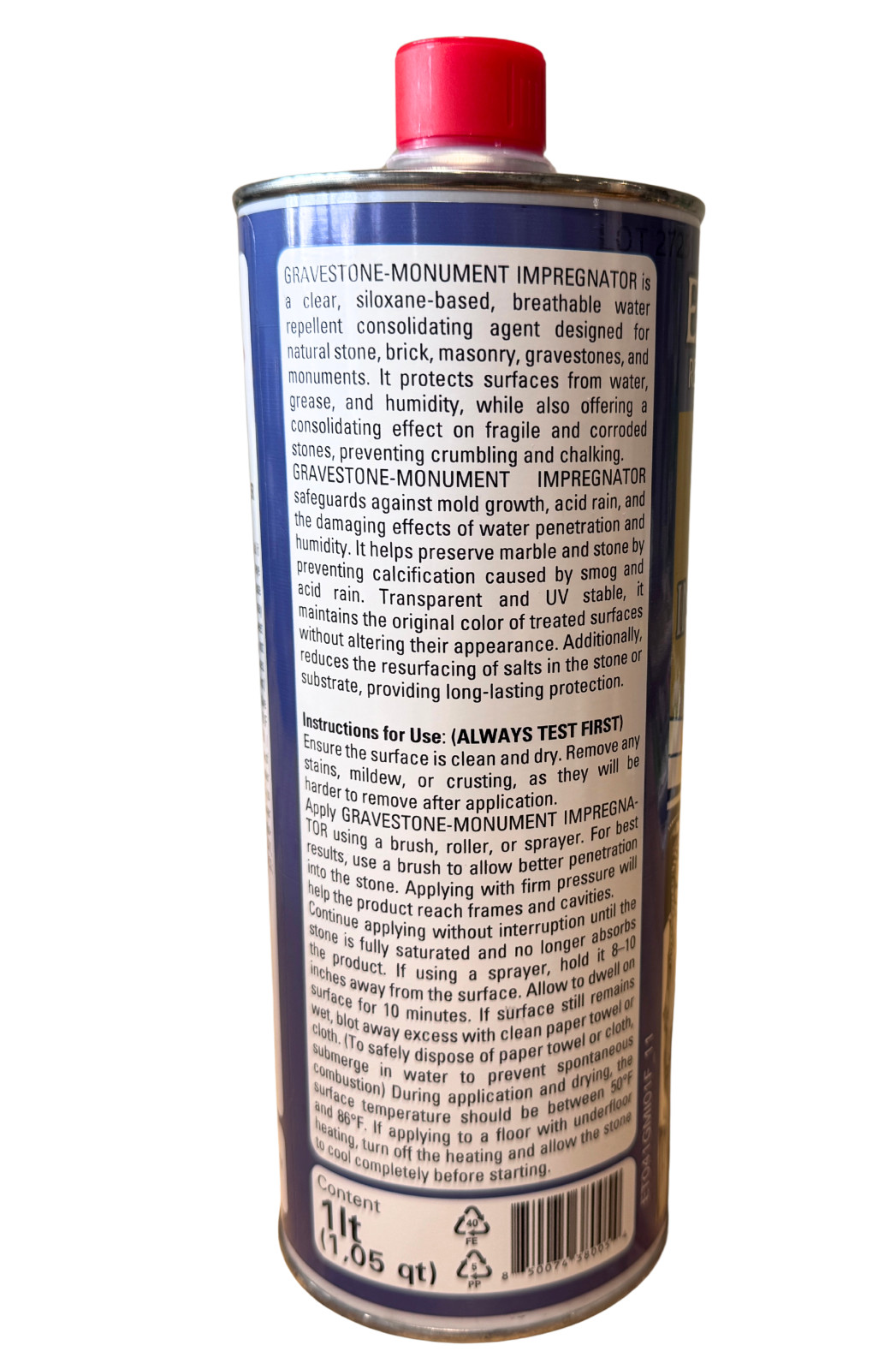 Endurance Gravestone & Monument Impregnator – 1 Liter